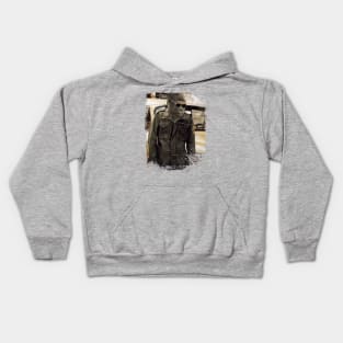 Gorilla taxi driver Kids Hoodie